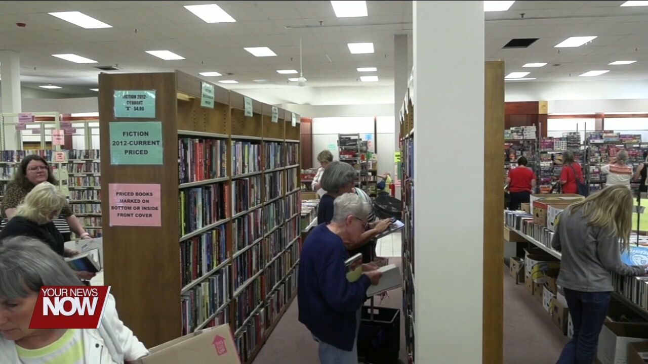 Donation collection ongoing for AAUW's annual book sale at the Lima Mall
